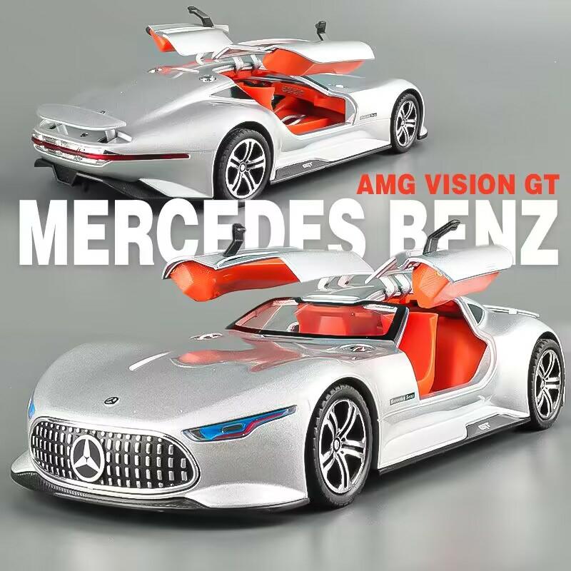 Lasten Mallilelut |  Mercedes-Amg Urheiluauton Alumiinimalli Lasten Leluauto, Realistinen Gt-Superauton Malli, Koriste-Esine Pojille Lahjaksi. Lasten Mallilelut Lasten Mallilelut