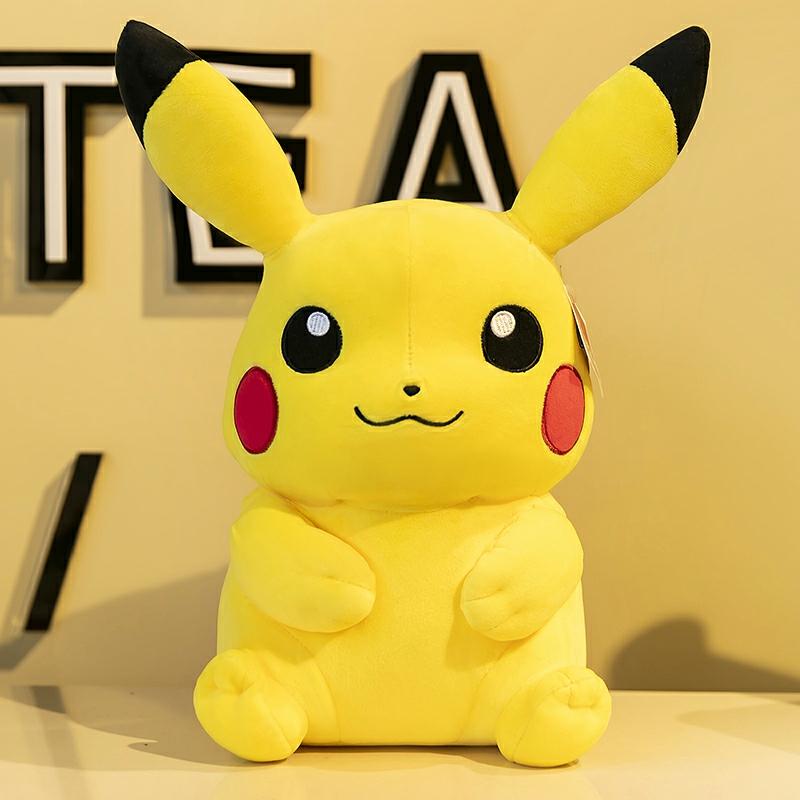 Lasten Nukkelelut |  Aito Pikachu-Pehmolelu, Suloinen Pikachu-Tyyny, Lasten Syntymäpäivälahja Tytöille. Lasten Nukkelelut Lasten Nukkelelut