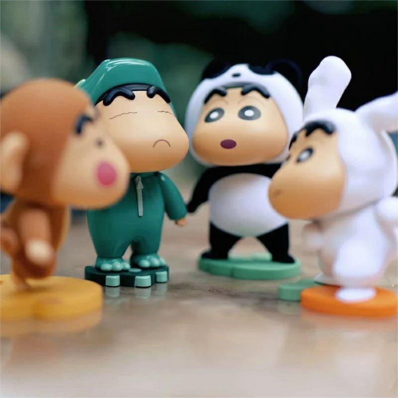 Muotiblindiboxi |  52Toys Crayon Shin-Chan Eläin Chacha Chacha Sokkolaatikko Söpö Figuuri Anime Oheistuote Lelu Trendikäs Koriste Muotiblindiboxi Muotiblindiboxi